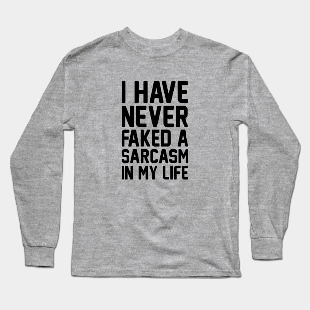 Faked A Sarcam Long Sleeve T-Shirt by Venus Complete